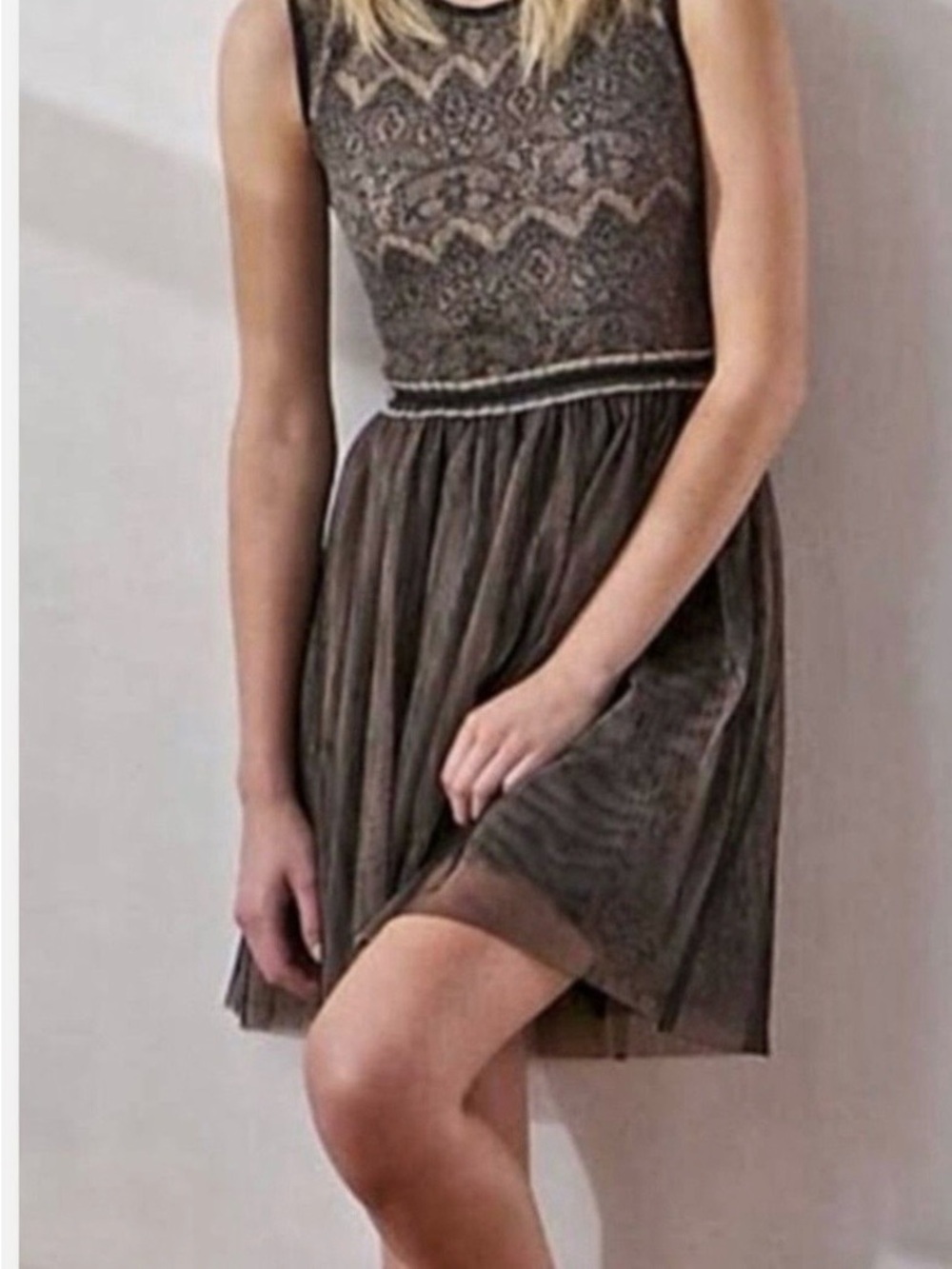 Weston Wear Made in San Francisco Anthropologie Dulcie Dress Tulle Medium
Tank